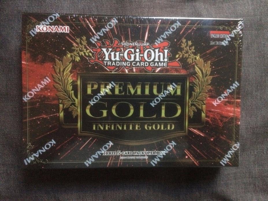 Yu-Gi-Oh! Premium Gold Infinite Gold Factory Sealed Mini Box