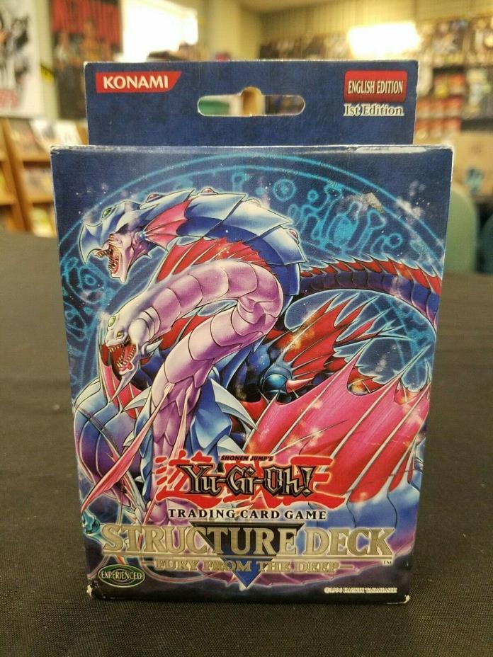 Yu-Gi-Oh Fury From The Deep Structure Deck 1st Edition English Factory Sealed