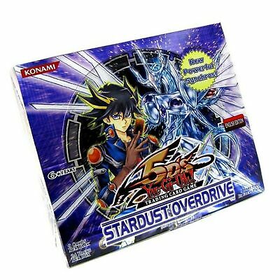 Yugioh 5D's Stardust Overdrive Unlimited Booster Box (24 Pa... - FREE 2 Day Ship