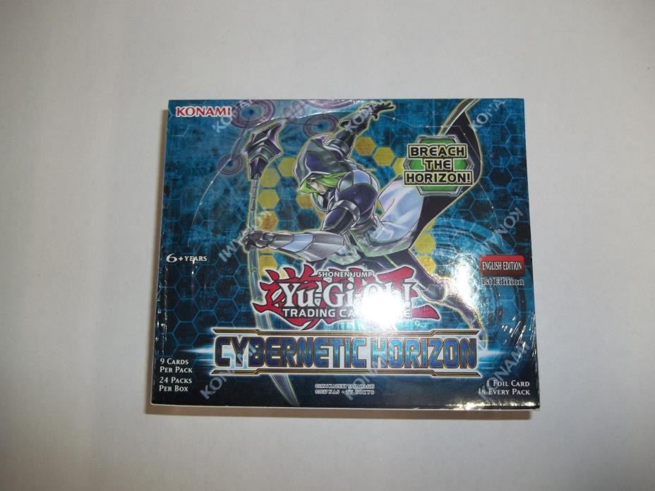 New- YUGIOH! - ENGLISH - CYBERNETIC HORIZON 1st EDITION BOOSTER BOX