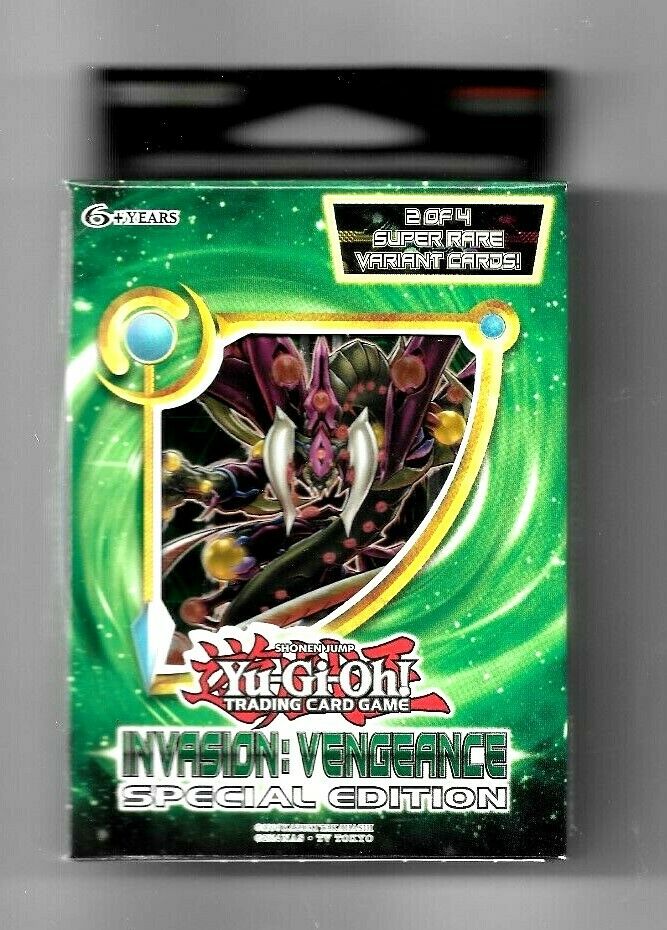 YuGiOh Invasion: Vengeance Special Edition 3 Pack Booster Box NEW Fast Free Ship