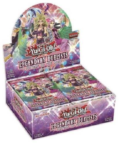 Yugioh Sisters Of The Rose Booster Case Legendary Duelists 1st Ed Sealed 1/11