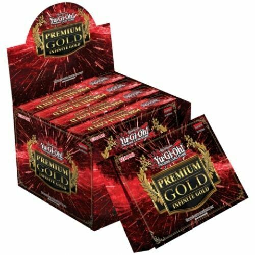 YuGiOh Premium Gold INFINITE GOLD 1st Edition Sealed Booster Box Free Shipping