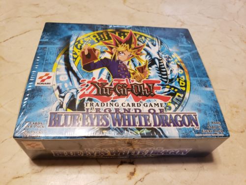 NEW Yu-Gi-Oh Legend of Blue Eyes White Dragon Unlimited English Booster Box