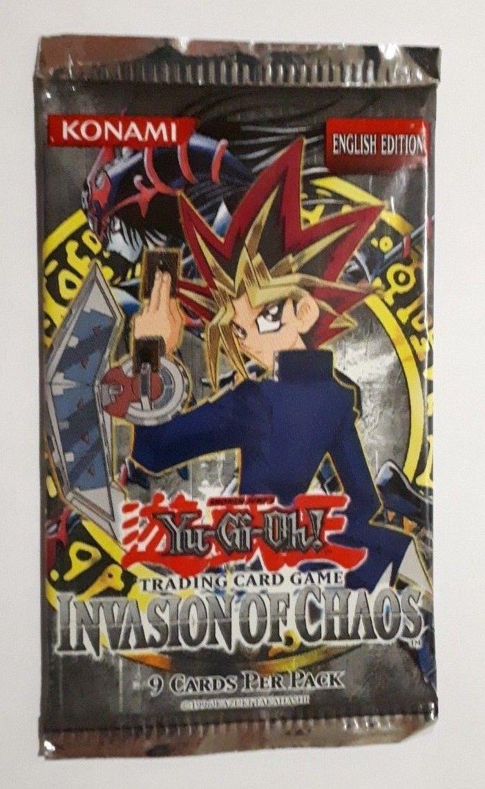 Yu-Gi-Oh INVASION of CHAOS Booster Pack Unlimited - Sealed