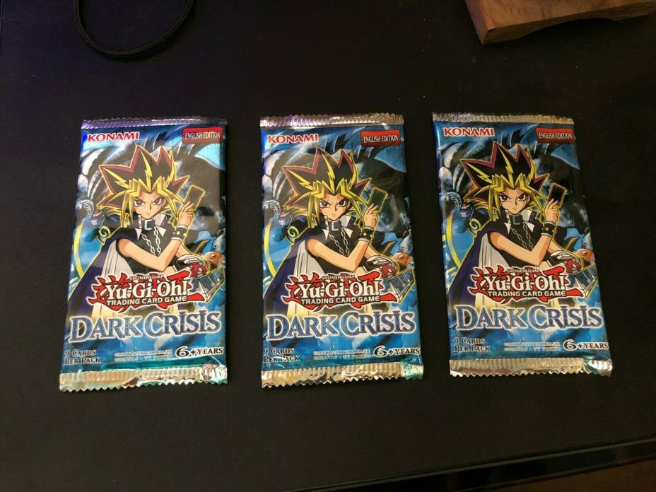 Yu-Gi-Oh Dark Crisis Unlimited Booster Pack English Edition Sealed!