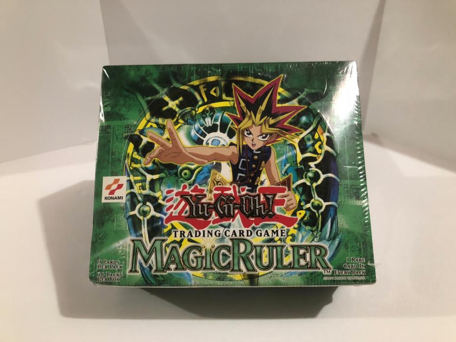 Yu-Gi-Oh Magic Ruler 36 pk Booster Box English Factory Sealed ! YuGiOh