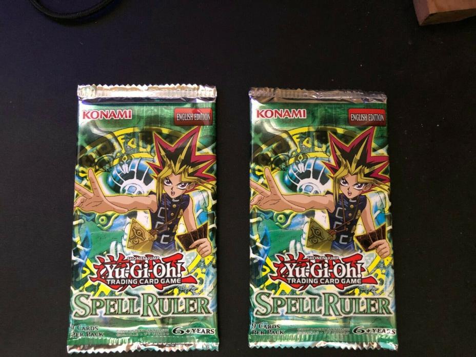 Yu-Gi-Oh Spell Ruler Unlimited Booster Pack English Edition Sealed!