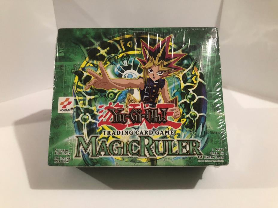 Yu-Gi-Oh Magic Ruler 36 pk Booster Box English 1st Ed. Factory Sealed ! YuGiOh