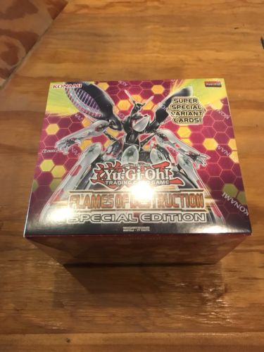 YU-GI-OH 1ST EDITION FLAMES OF DESTRUCTION FACTORY SEALED SPECIAL EDITION