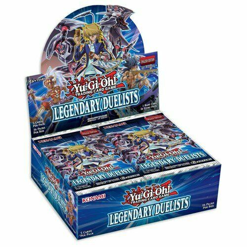 Yu-Gi-Oh Legendary Duelist - White Dragon Abyss Sealed Booster Display