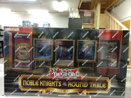 Yu-Gi-Oh! Noble Knights of the Round Table Box Set Factory Sealed