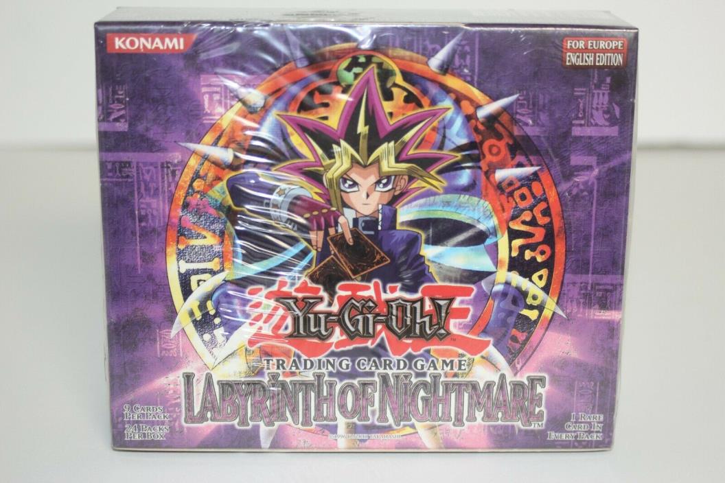 Yu-Gi-Oh! LABYRINTH OF NIGHTMARE Booster Box For Europe English Edition