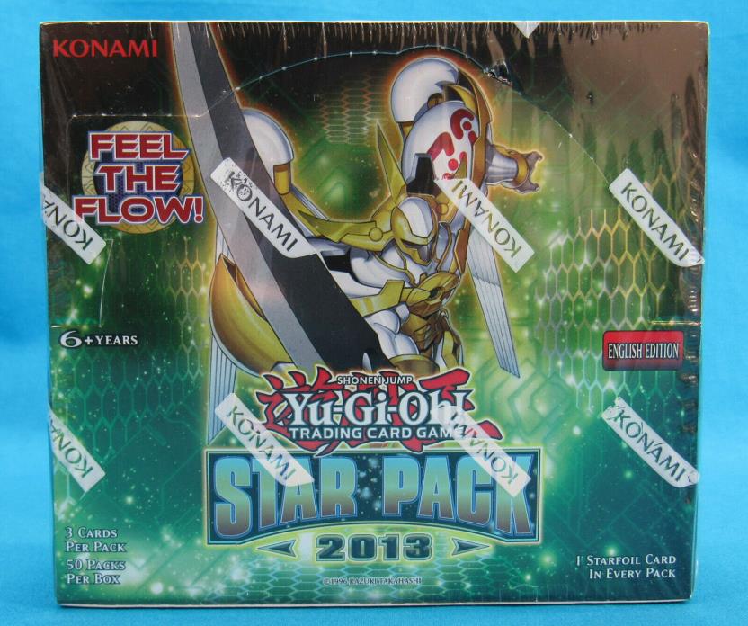 YuGiOh Trading Card Game TCG Star Pack 2013 Booster Box Sealed New