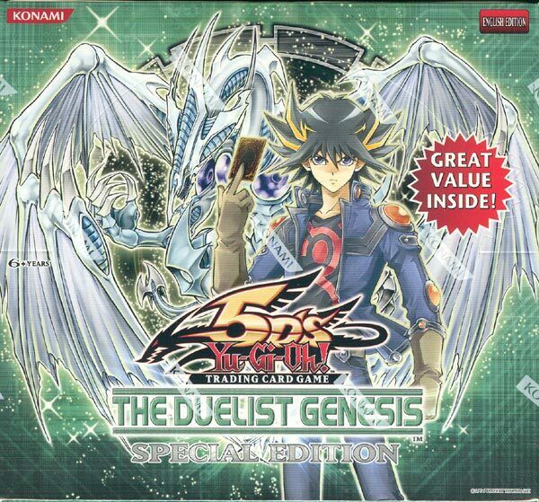 YUGIOH THE DUELIST GENESIS SPECIAL EDITION SE BOX BLOWOUT CARDS