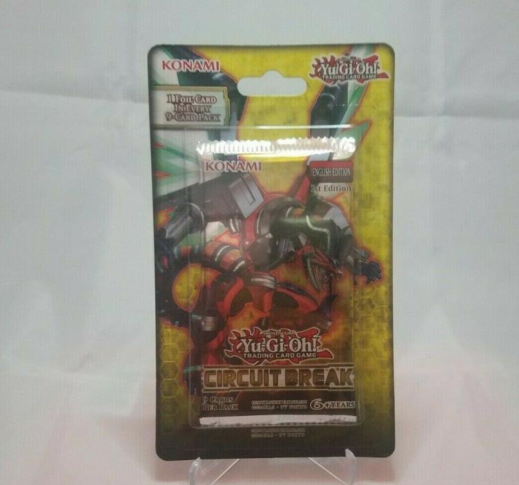 Konami Yu-Gi-Oh! Circuit Break Booster Pack x1 (NEW and Sealed)