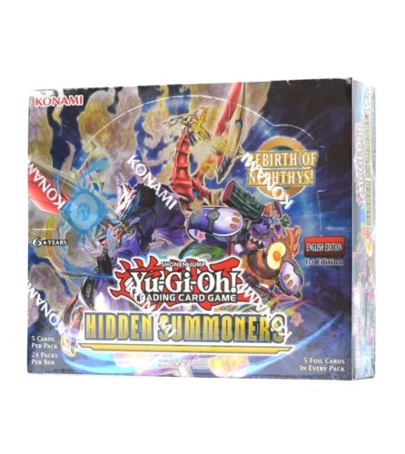 YUGIOH HIDDEN SUMMONERS BOOSTER BOX - NEW!!