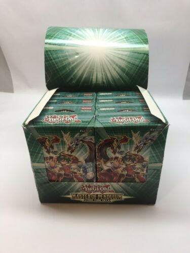 Set Of 8 Yu-Gi-Oh! Cards Master Of Pendulum Structure Deck Boxes.Display Box.
