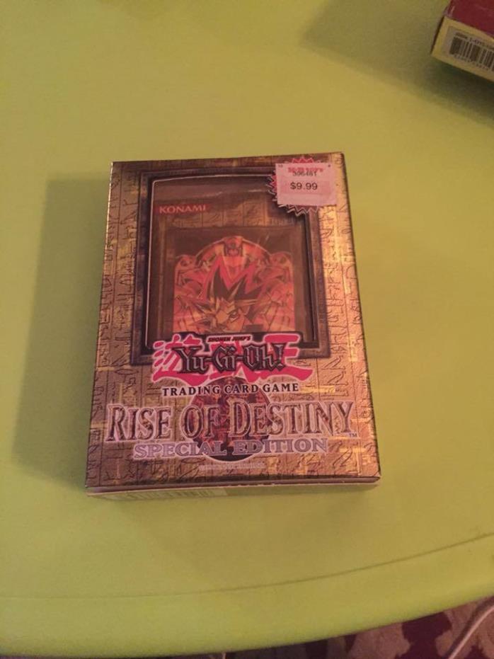 YuGiOh Rise of Destiny Special Edition SE Deck/Box 3pk Sealed New English 1st Ed