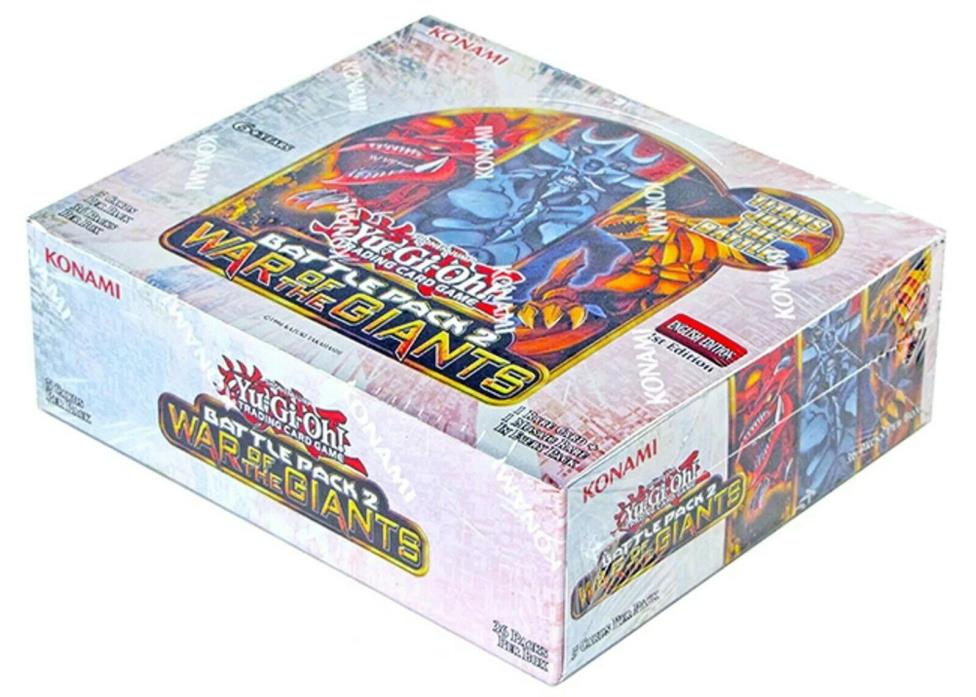 * Yugioh Booster Box War of the Giants Battle Pack 2