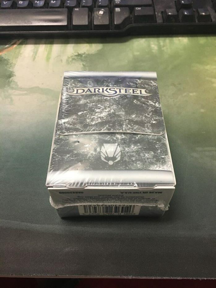 Darksteel Deck Box Ultra Pro Mtg Magic the Gathering Sealed with Sleeves!!!