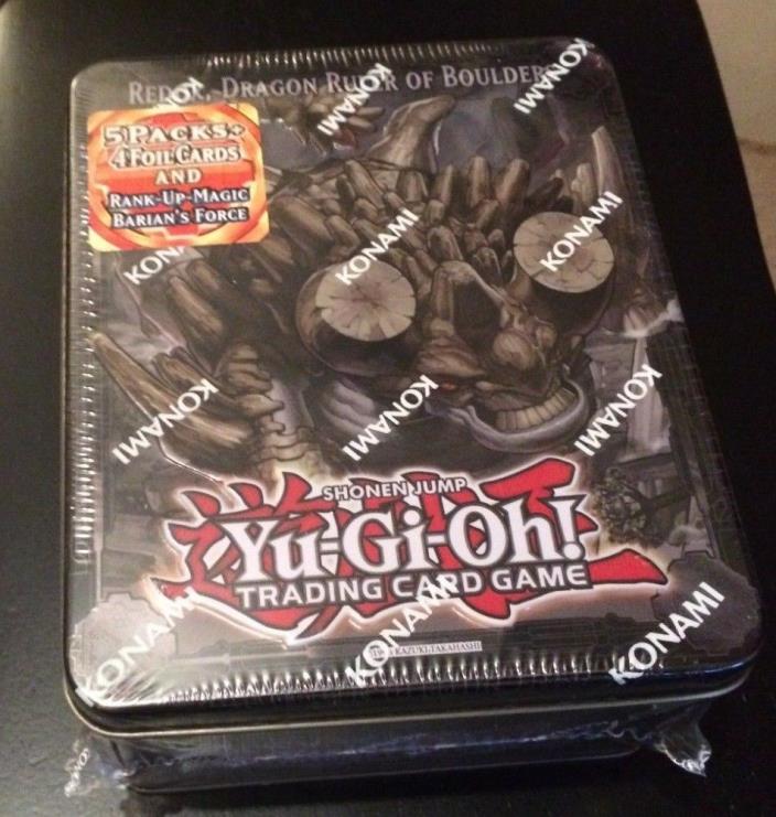 2013 Yu-Gi-Oh Factory Sealed Redox Collectible Tin