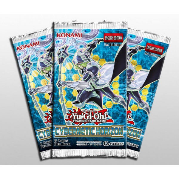 Yugioh Cybernetic Horizon 1st Ed Booster Pack Lot x38 Plus Bonus Cards