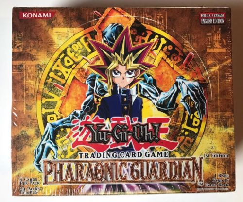 Yugioh 1st Edition Pharaonic Guardian Sealed Booster Box 24 Pack