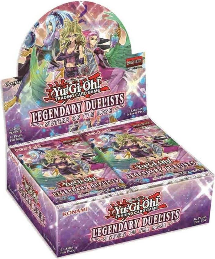 * Yugioh Booster Box Sisters of the Rose