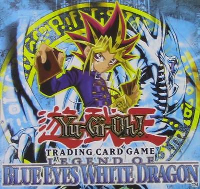 Yu-Gi-Oh Legend of Blue Eyes White Dragon LOB Unlimited Near Complete Set (NM)