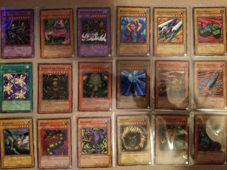 Yu-Gi-Oh Metal Raiders Near Complete Set 142 unlimited English cards. Mint/NM