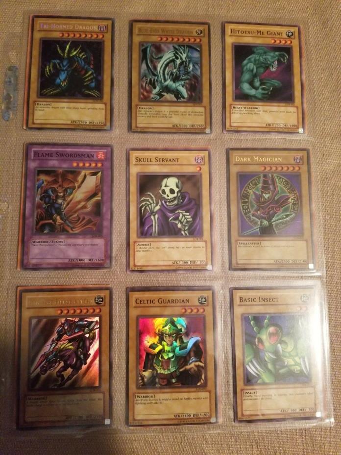 All 126 cards from YuGiOH Legends of Blue Eyes White Dragon Unlimited set M/NM.