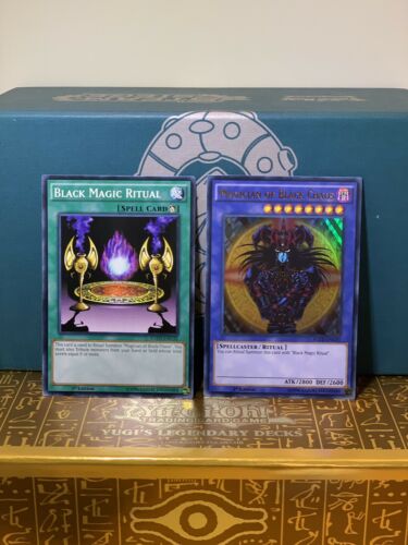 Yugioh Magician of Black Chaos YGLD-ENC01 Ultra Rare 1st Edition
