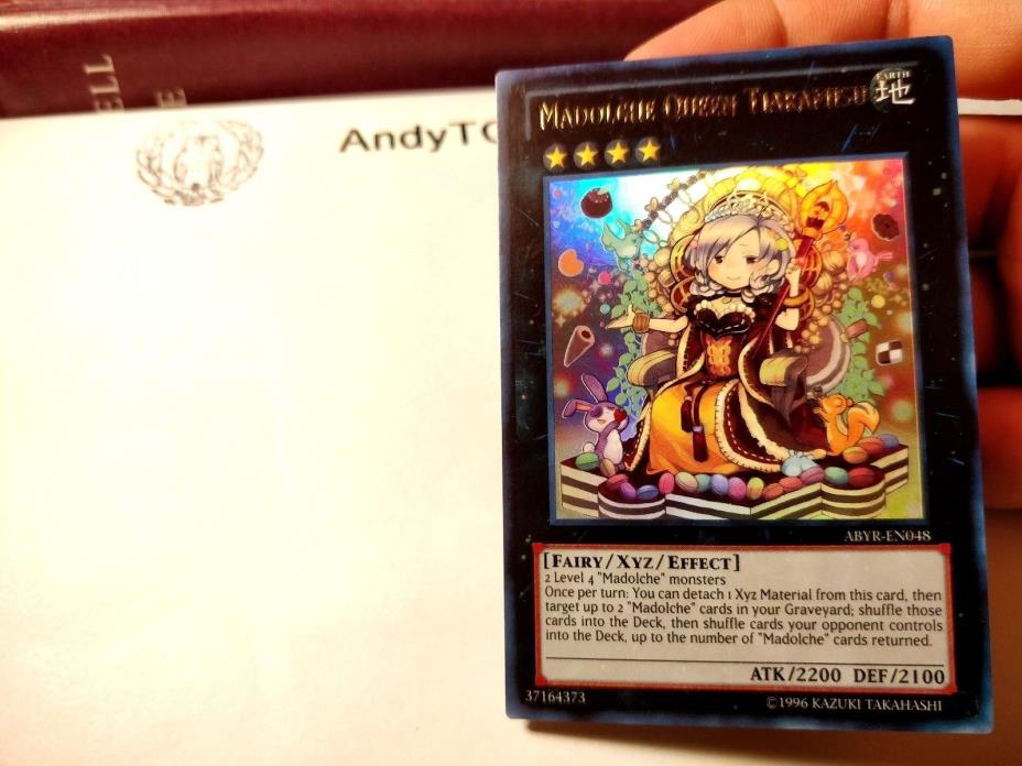 MADOLCHE QUEEN TIARAMISU -  ULTRA RARE M/NM - ABYR-EN048 - YUGIOH