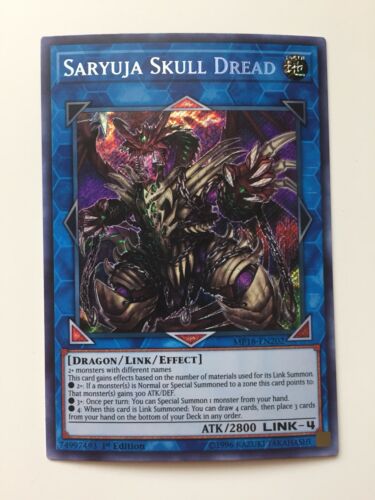 Yu-Gi-Oh! Saryuja Skull Dread - Secret Rare - MP18-EN202 1st Ed Near Mint