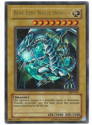 Yu-Gi-Oh Card: Blue-Eyes White Dragon JMP-001 Ultra Rare! PL