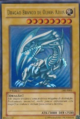 Dragao Branco de Olhos Azuis - DIK-P001  Ultra Rare 1st Edition PL