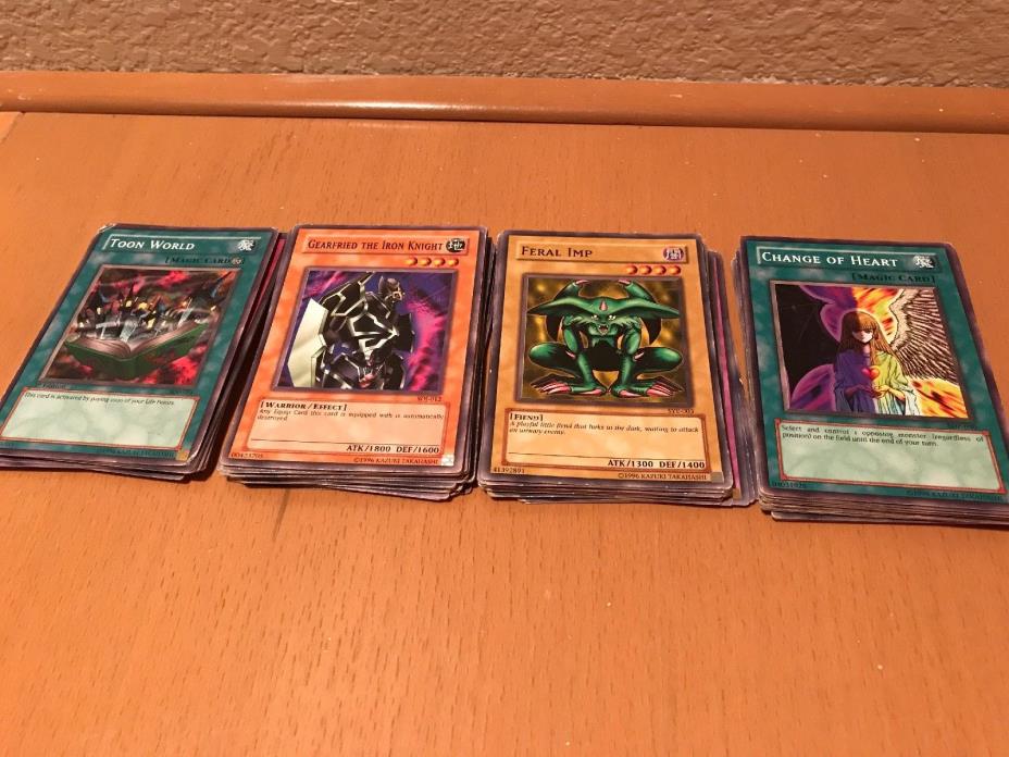 Yu-Gi-Oh Card Lot 71 Cards (Trap Cards, Monster Cards, Spell Cards) Yugioh Yugi