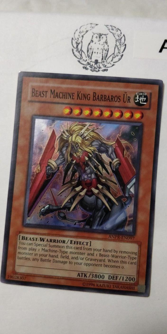 BEAST MACHINE KING BARBAROS UR - SUPER RARE NM ANPR-EN097 - YUGIOH