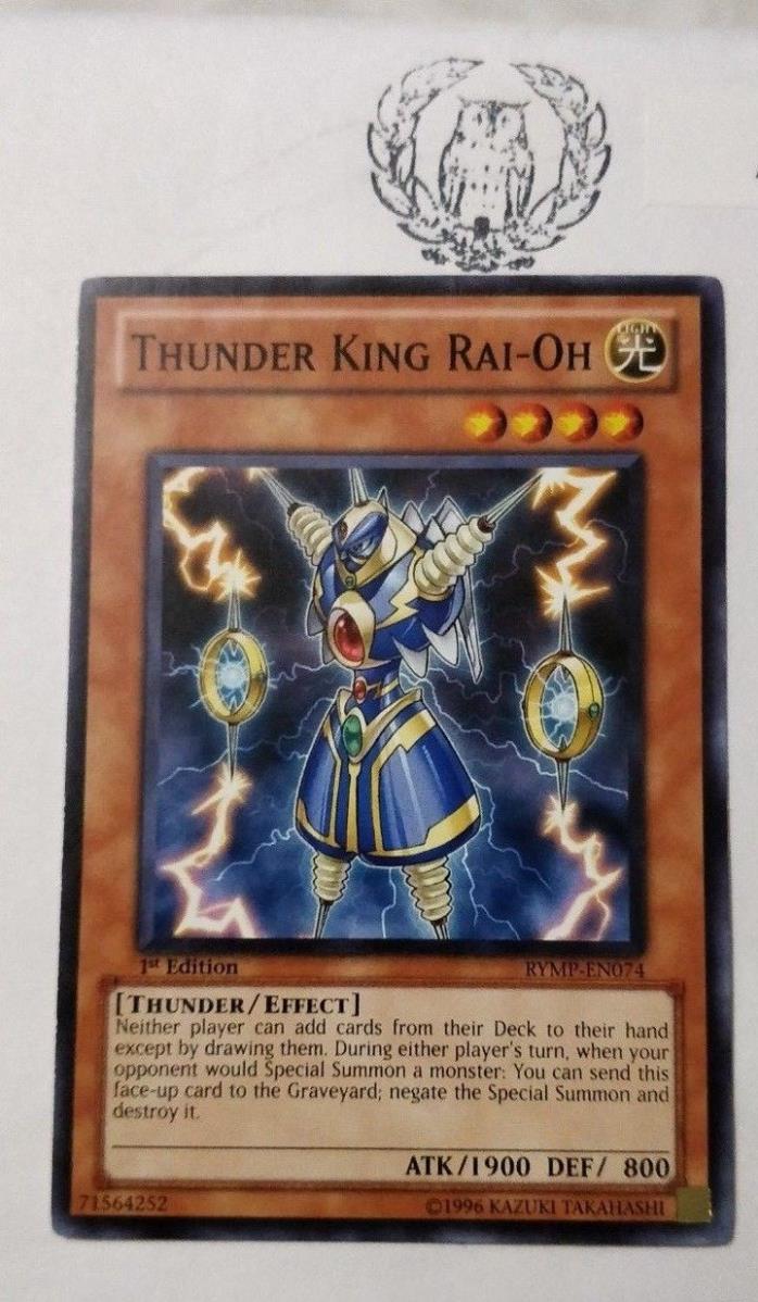 THUNDER KING RAI-OH - 1ST ED COMMON NM RYMP-EN074 - YUGIOH