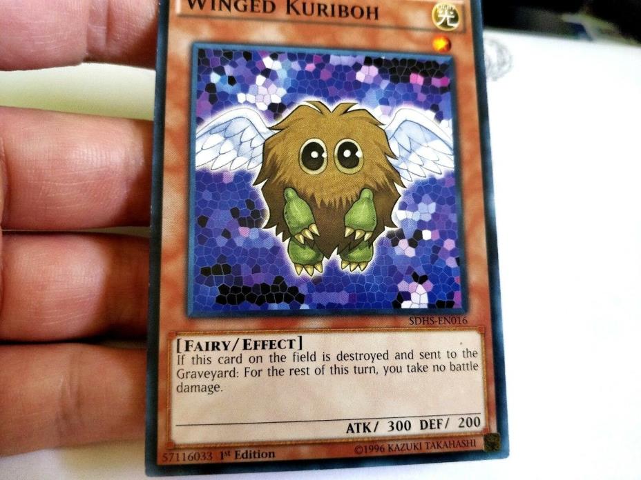 WINGED KURIBOH - 1ST ED COMMON M/NM - SDHS-EN016 - YUGIOH