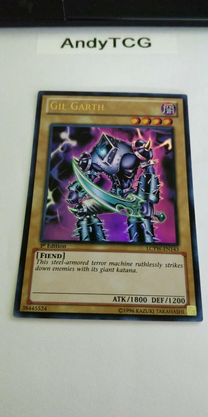 GIL GARTH - 1ST ED - ULTRA RARE NM LCYW-EN143 - YUGIOH