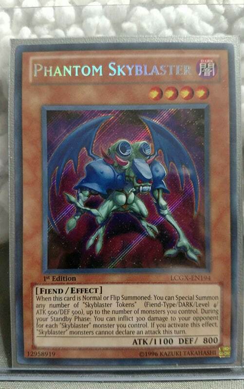 Yu-Gi-Oh! Phantom Skyblaster 1st Edition LCGX-EN194 Secret Rare NEW!