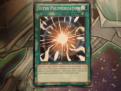 Yugioh Super Polymerization Common 1st Ed. SDCR-EN021 NM/Mint
