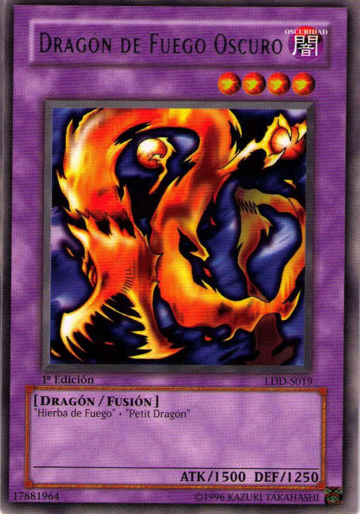 Near Mint, DARKFIRE DRAGON - LDD-S019 - Rare - 1st Edition SPANISH FREE SHIPPING