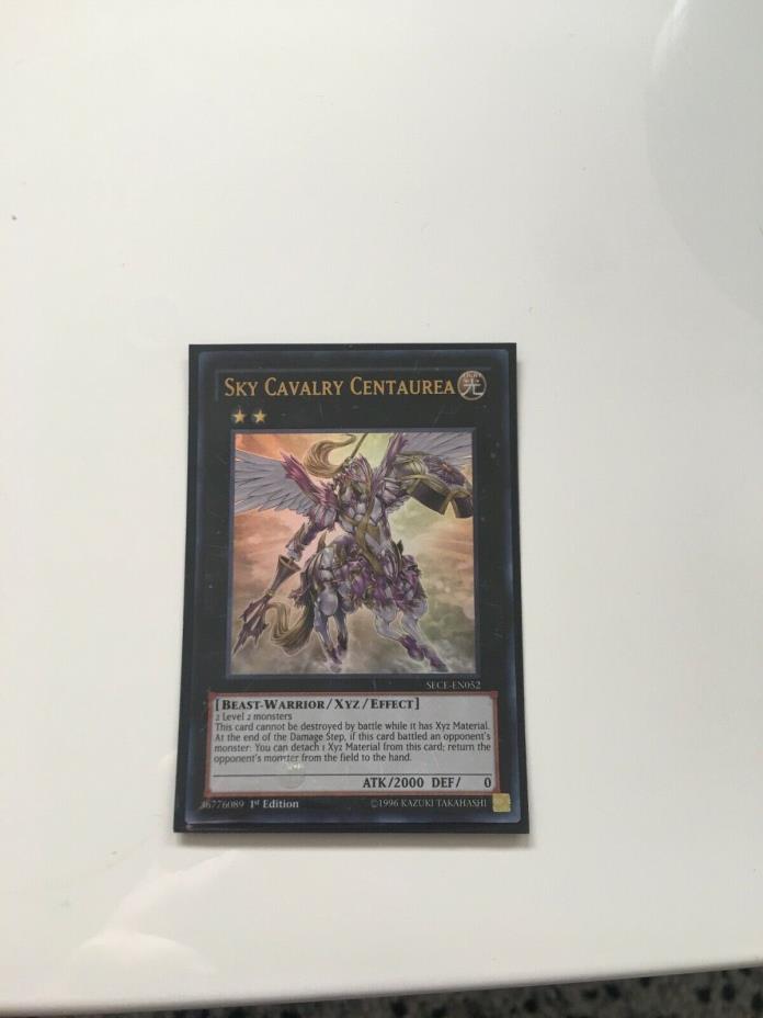 Sky Cavalry Centaurea Ultra Rare SECE-EN052 MINT/NEAR MINT