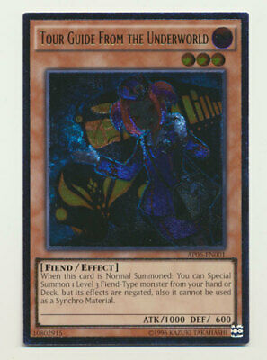Yugioh Unlimited Ultimate Rare Tour Guide From The Underworld AP06-EN001 MINT! A