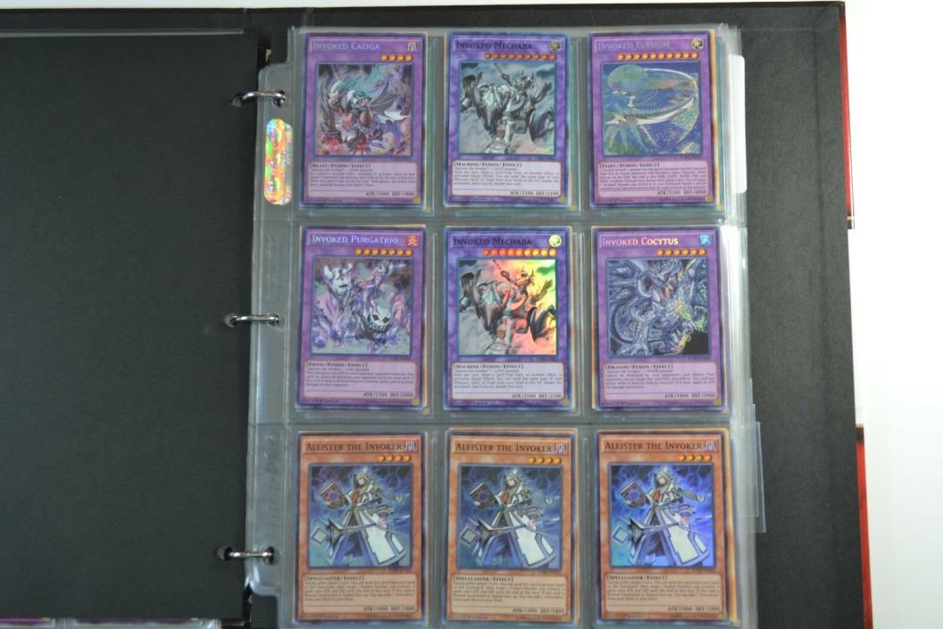 Yugioh Invoked 2 Lot Deck Collection 46 Cards 30 Rares & Holos Mechaba