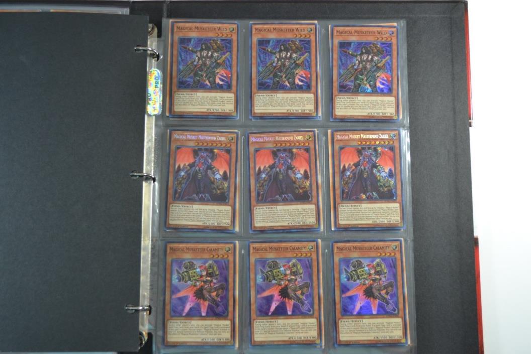 Yugioh Magical Musketeer Deck Collection Lot 40 Cards 40 Holos & Rares