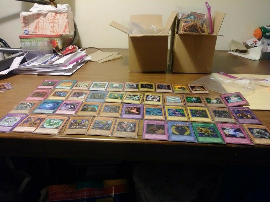 43 Yigioh Holographic cards includes ultra rares, limited edittions